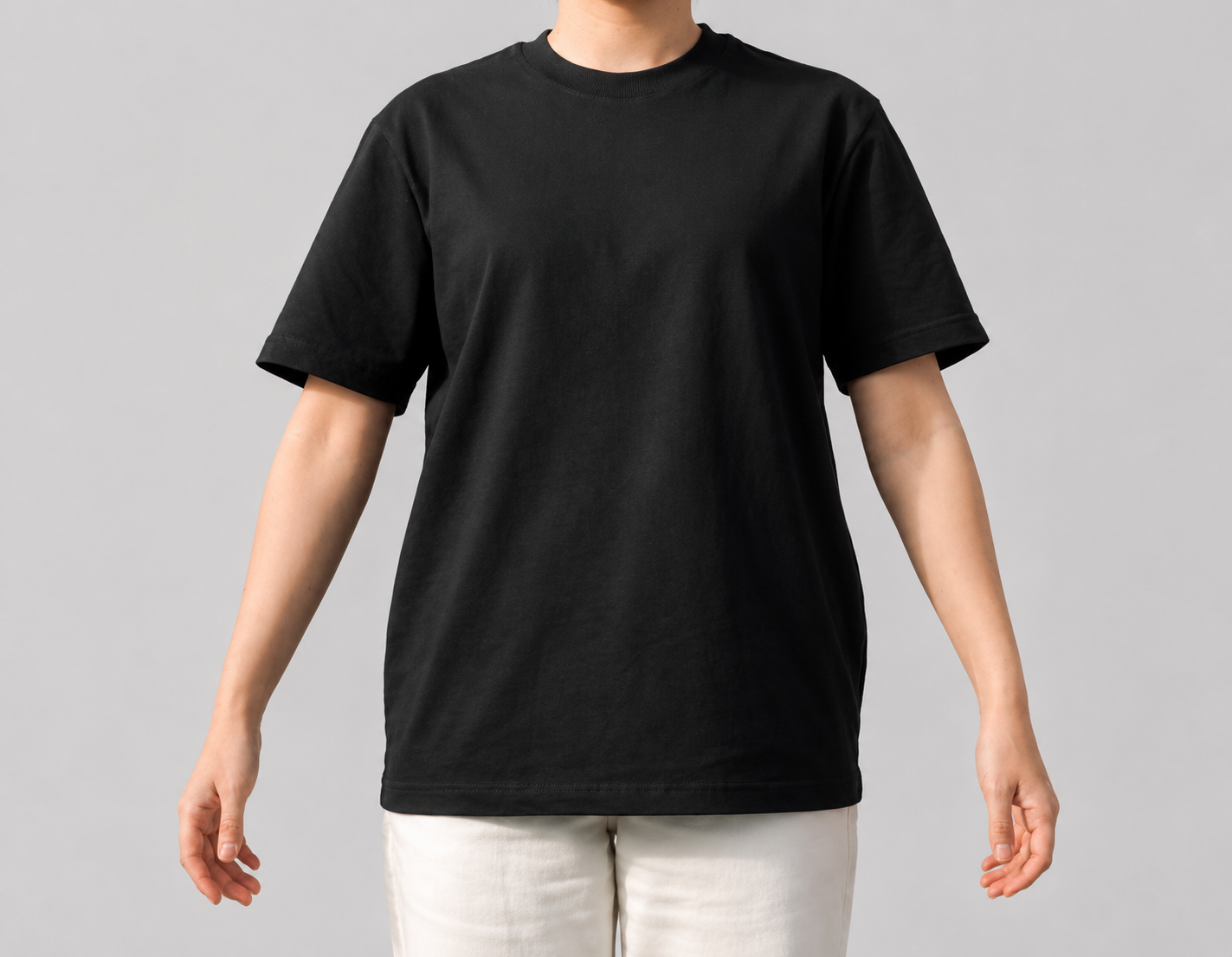 Geborduurde LIJNTEKENING op normale t-shirt unisex