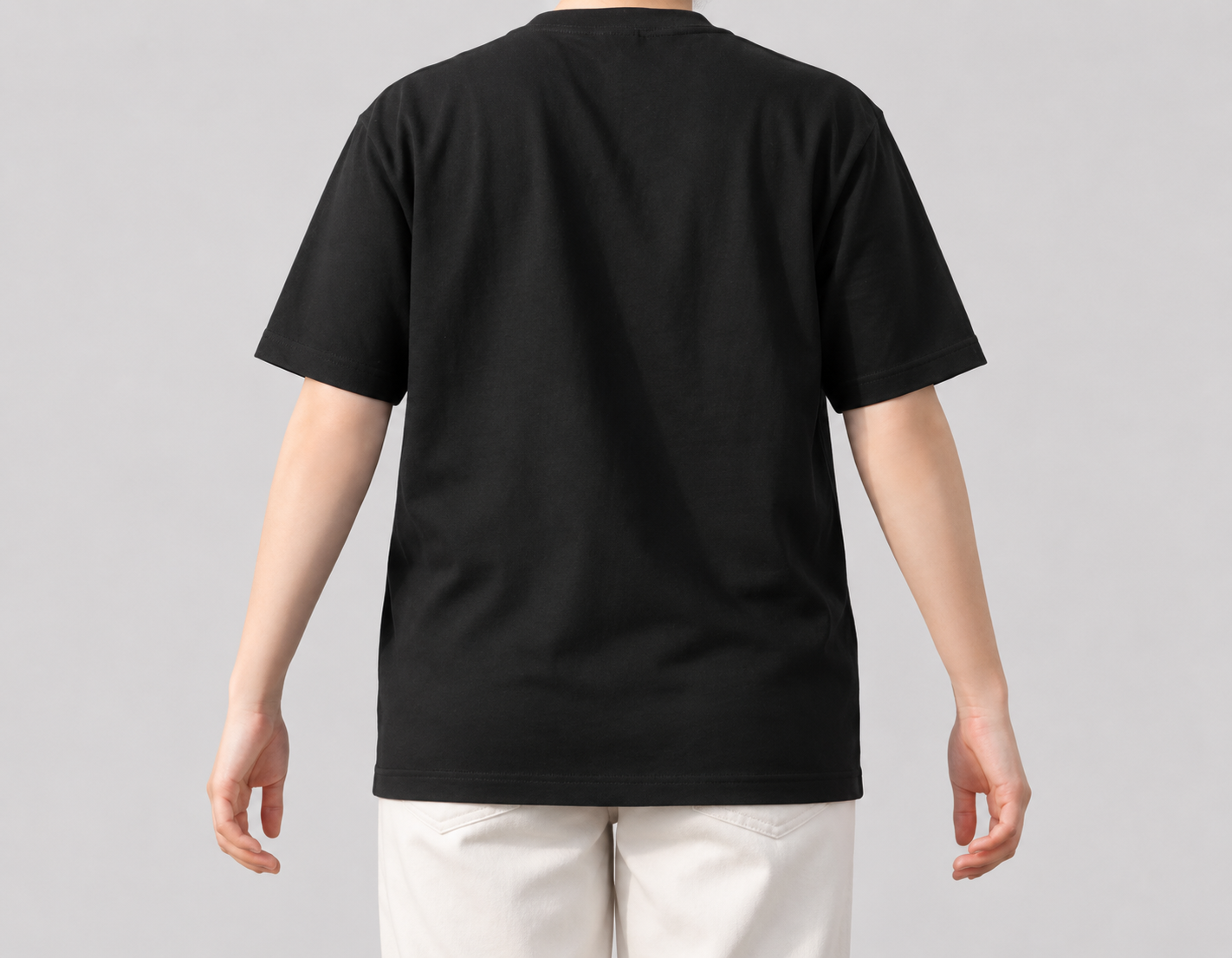 Geborduurde LIJNTEKENING op normale t-shirt unisex